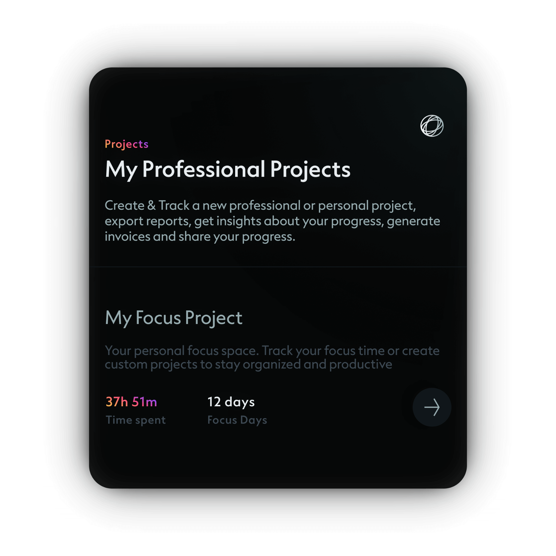 Organize your goals, big or small. Guups keeps everything in one place.